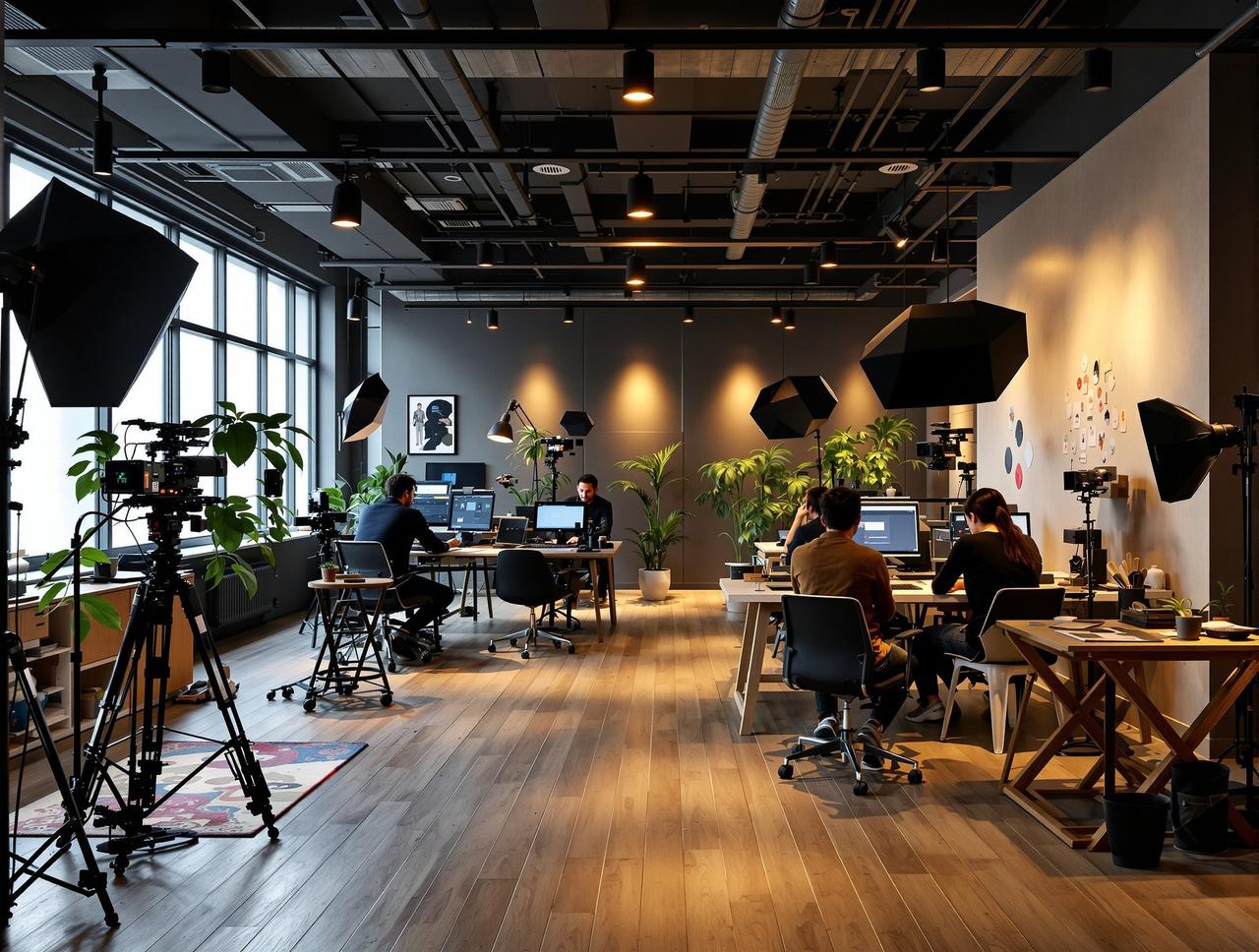 女神视频传媒公司办公环境